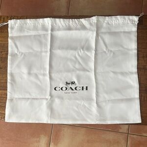 Coach White Storage Bag